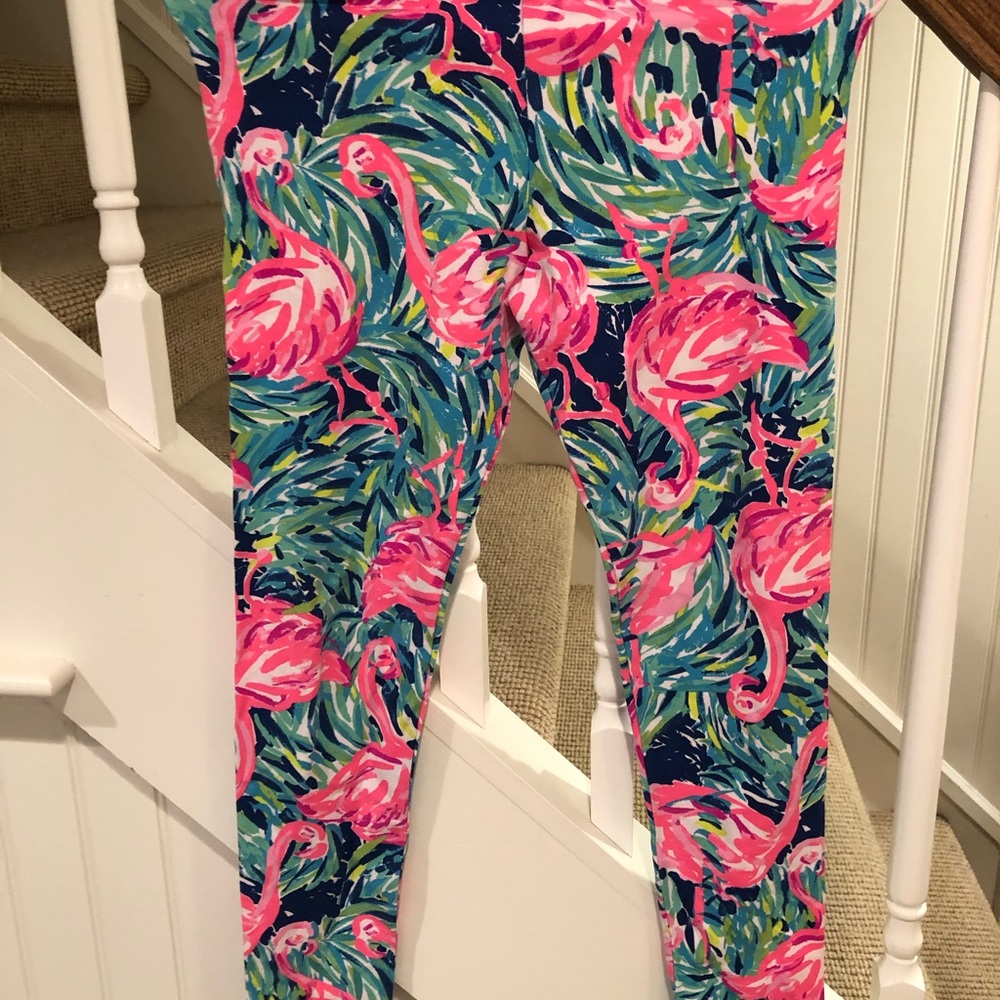 LIlly Pulitzer girls leggings XL-new,never worn